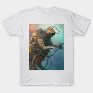 Water Bear Goes to Space T-Shirt